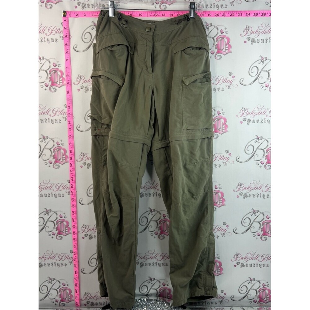 Sportif pants cargo y2k Olive Cargo Pants with Multi-Pocket Utility Design